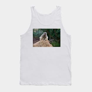 Meerkat King Of The Castle Tank Top